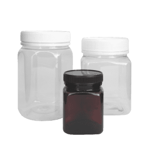 PET Plastic Jars